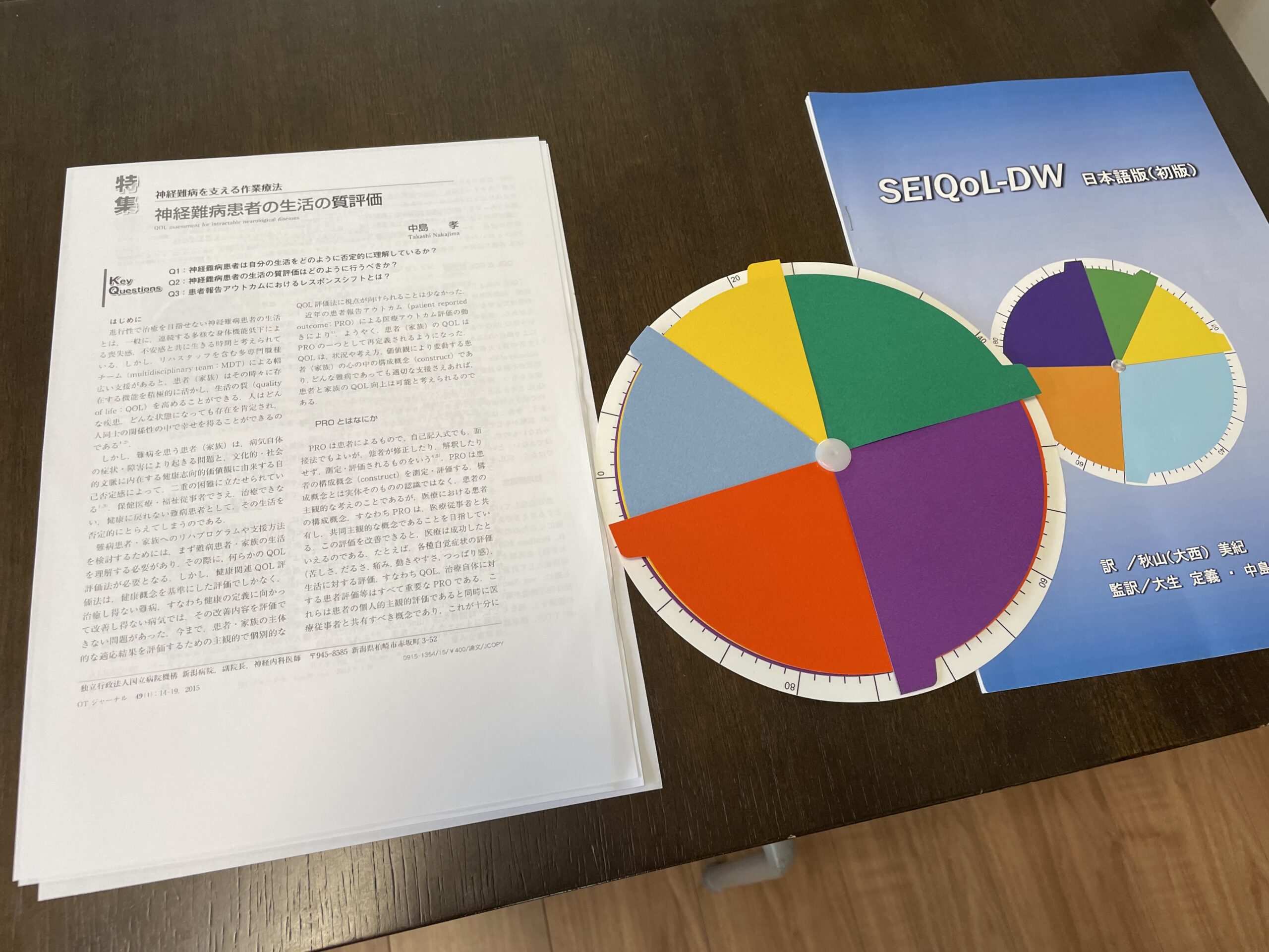 QOLは奥が深い ～SEIQOL-DWの研修会に参加して～ - マザー湘南